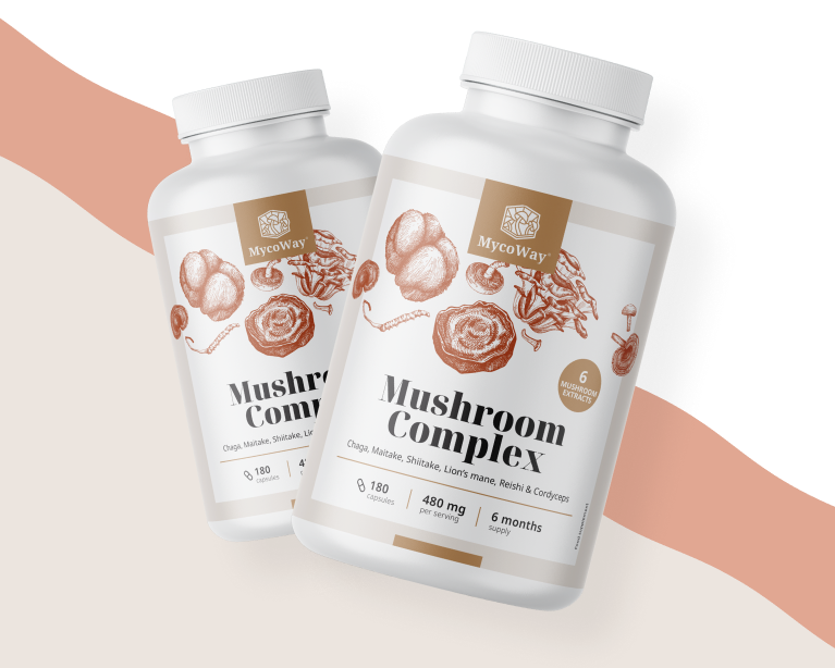 6 εξαιρετικά ασιατικά μανιτάρια σε μια κάψουλα.